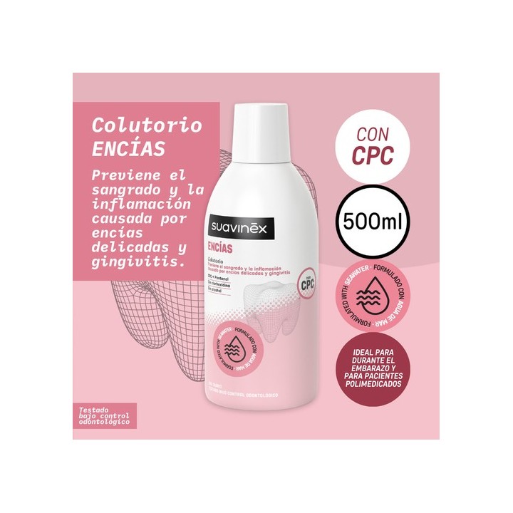 SUAVINEX ENJUAGUE BUCAL PARA EMBARAZADAS 500 ML