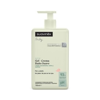 SUAVINEX GEL-CREMA BAÑO SUAVE 750 ML