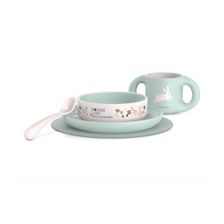 SUAVINEX VAJILLA WONDERLAND AZUL +6M