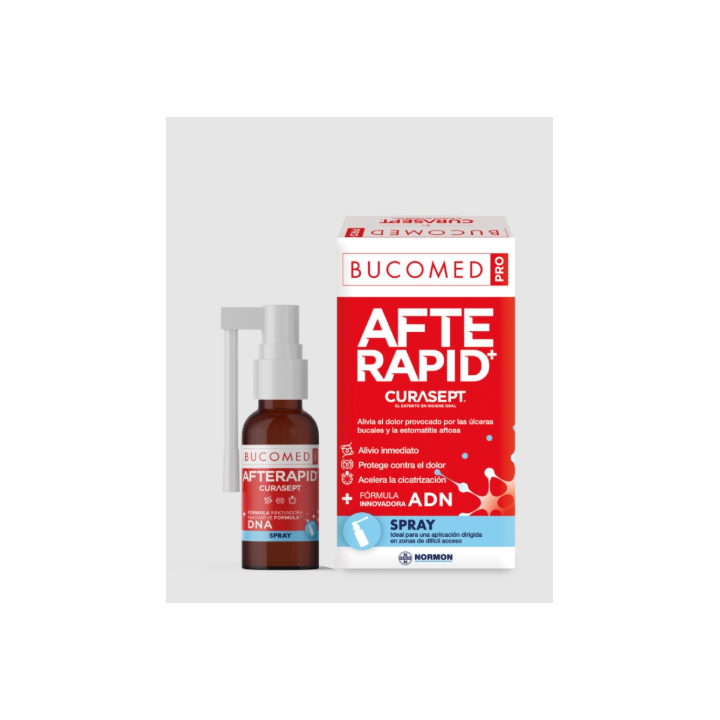 BUCOMED CURASEPT AFTERAPID SPRAY 15 ML
