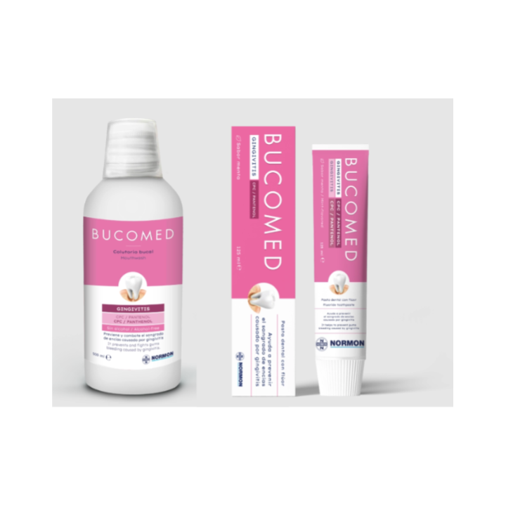 BUCOMED PACK COLUTORIO + PASTA GINGIVITIS