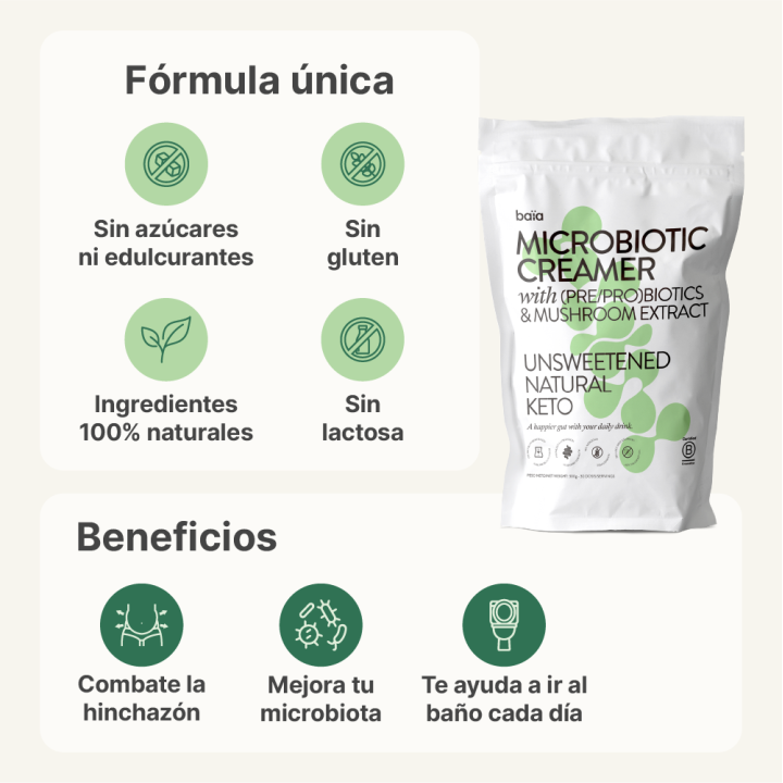 BAIA MICROBIOTIC CREAMER SABOR NEUTRO