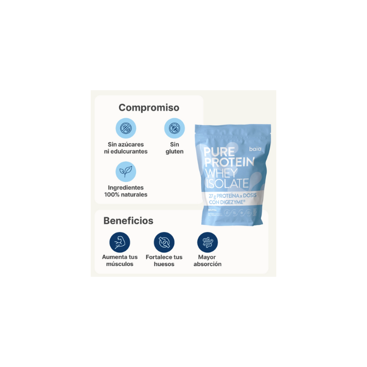 BAIA PURE PROTEIN WHEY ISOLATE NEUTRO