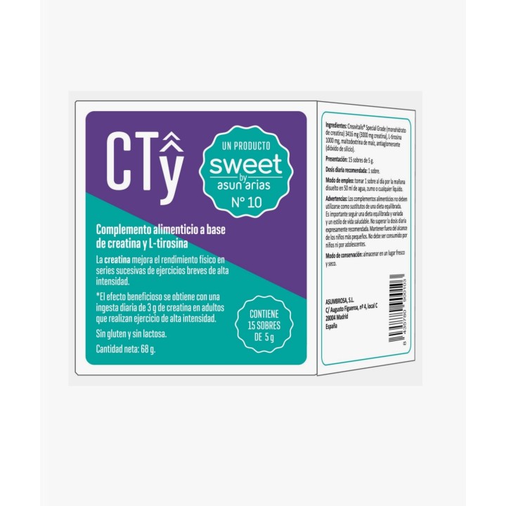 SAA CTY, CREATINA Y L-TIROSINA - SWEET Nº 10