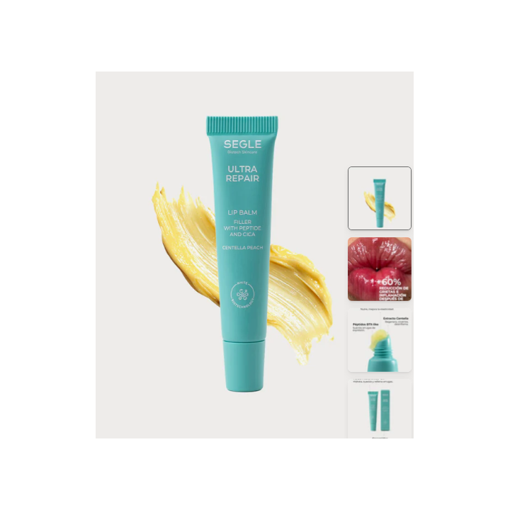 SEGLE LIP BALM REPAIR ULTRA CENTELLA PEACH