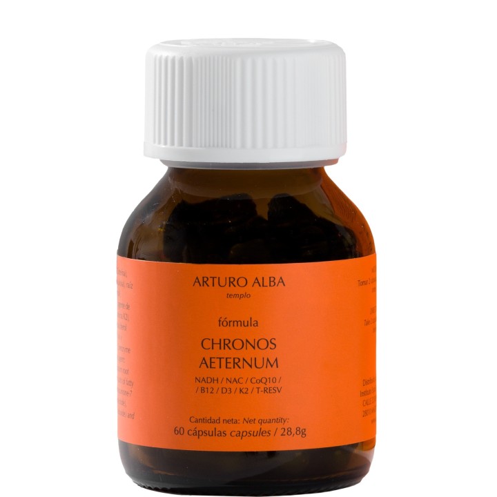 ARTURO ALBA FORMULA CHRONOS AETERIUM 60 CAPSULAS