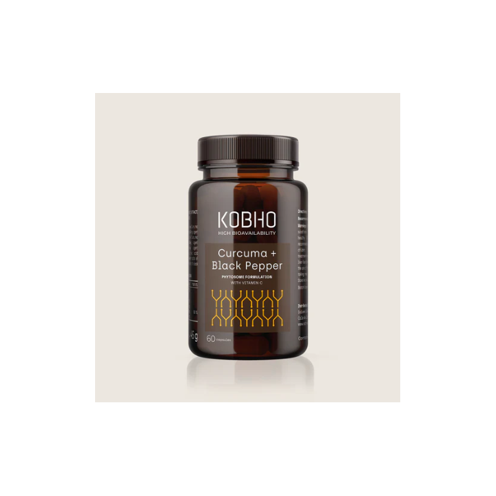KOBHO CURCUMA + PIMIENTA NEGRA 60 CAPSULAS