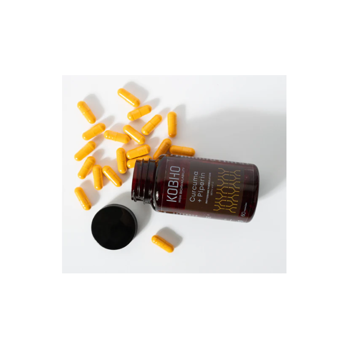 KOBHO CURCUMA + PIMIENTA NEGRA 60 CAPSULAS